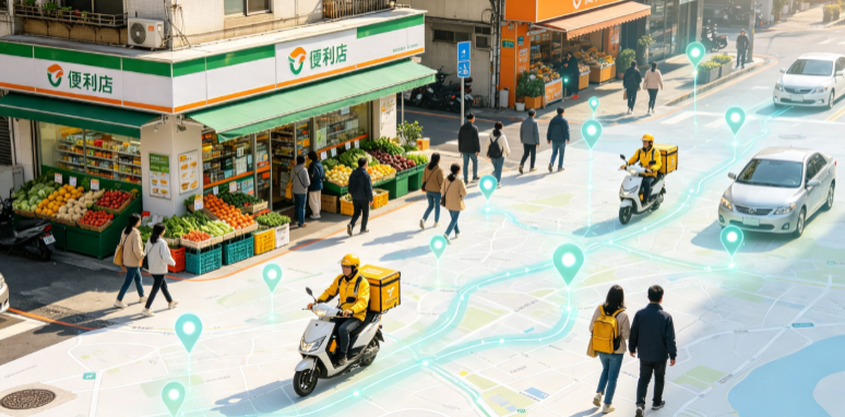 根河市渗透衣食住行，GEO 地理空间技术重塑大众日常消费服务场景
